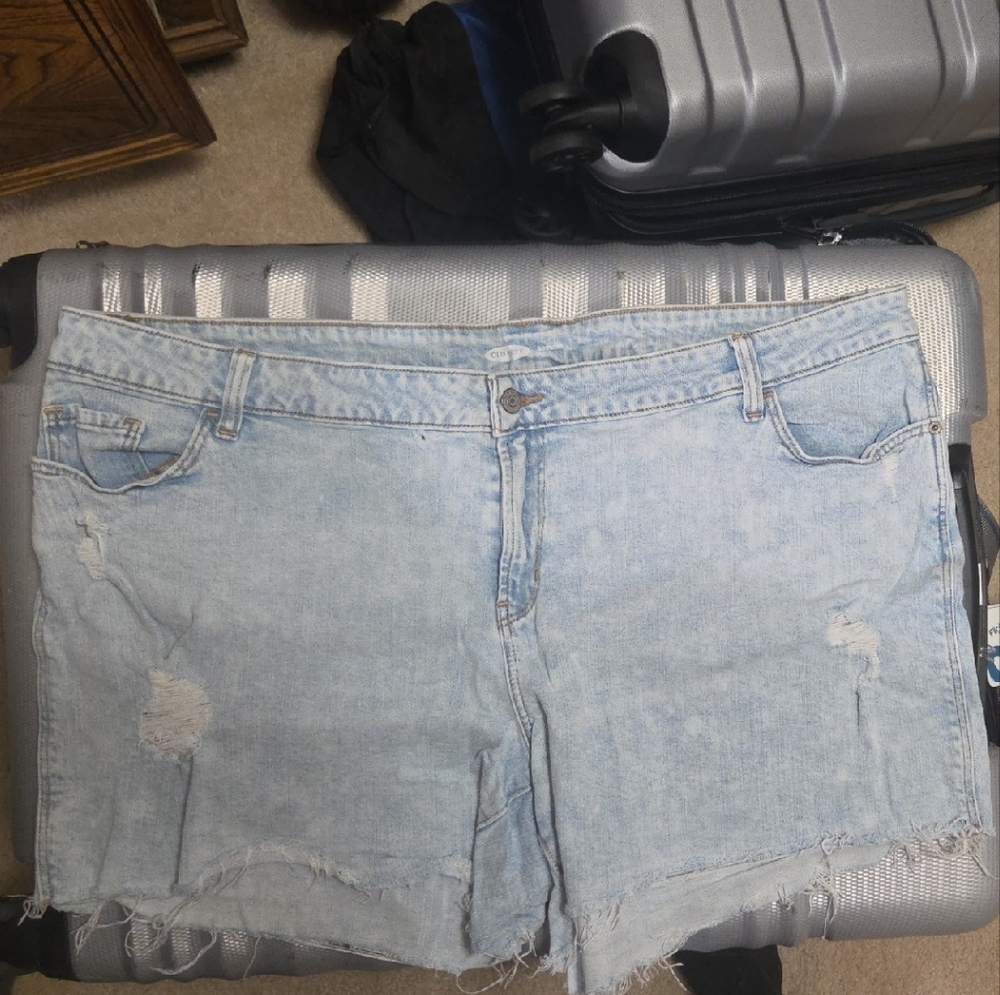 Old Navy Light Blue Denim Shorts